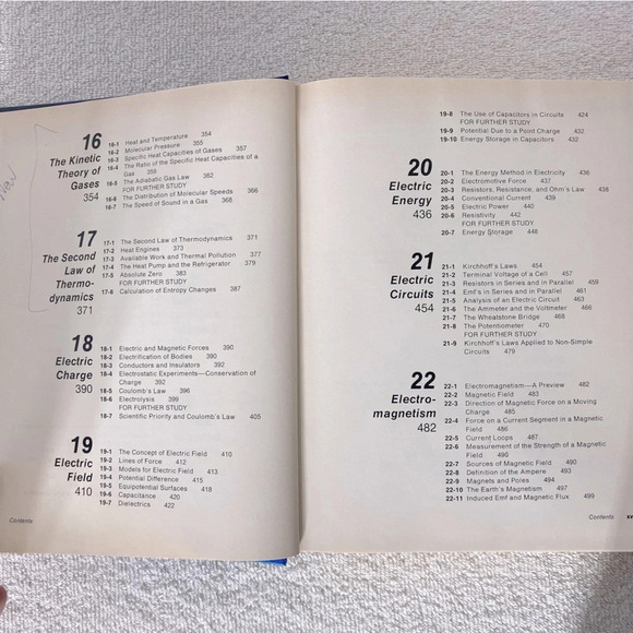 Vintage College Physics Fifth Edition Hard  Cover Text Book - Picture 11 of 13